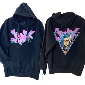 Arcane Jinx Hoodie League of Legends M Womens HOODIE Sweatshirt ARCANE